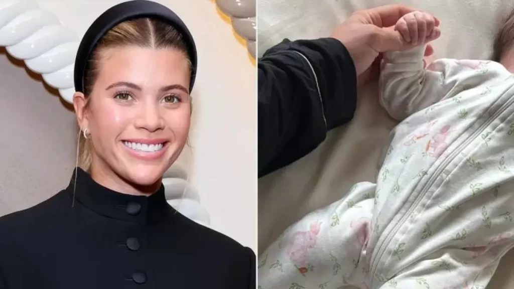 Sofia Richie Cradles Newborn Daughter Eloise in Heartwarming Photo