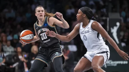 Sabrina Ionescu Shines as Liberty Face Off Against Aces in WNBA Semifinals