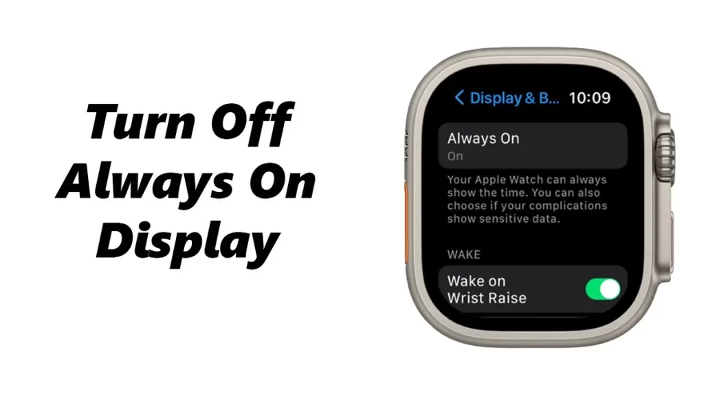 Turn Off the Always-On Display for Maximum Savings